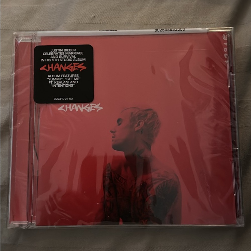 Justin Bieber 'Changes' CD Album